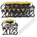 IMIKEYA 6pcs 2023 Graduation Cake Decorating Cupcake Decorating Class a Customs 2022 Graduation Cake Picks Graduation Cake Decorations 2023 Graduation Cupcake Party Supplies Make up As Shown 15x14.3cm