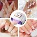 Felenny 220W UV LED Nail Dryer Lamp | Fast Gel Polish Curing | 4 Timer Settings | Auto Sensor | Professional Nail Art Design - Buy Online on SooperMarket.com