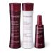 Keranique Color Boost Anti-Hair Loss Kit - includes Hair Growth Shampoo and Conditioner for Color Treated Thinning Hair and Instant Volume Lift and Repair Spray, 60 Days Colored Hair