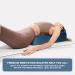 JELS Premium Yoga Bolster Pillow for Restorative & Yin Yoga | Machine Washable & Supportive Meditation Cushion | Sapphire - Buy Online on SooperMarket.com