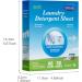 acime Sheet Laundry Detergent | Natural Washer Detergent Sheets with Scent - Multifunctional Household Cleaning Supplies Portable Liquid Less Sheets for Clothing Cotton Fabric - Buy Online on SooperMarket.com