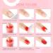 COSCELIA Dip Powder Set - 6 Premium Colors (Yellow Red Silver Gold) - 10g Each - Perfect for Professional Nail Art | Fast International Shipping - Buy Online on SooperMarket.com