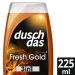 Duschdas 3-in-1 Shower Gel & Shampoo - Fresh Gold 225ml | Energizing Shower Bath for a Refreshing Start - ICE KICK - Buy Online on SooperMarket.com