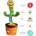 Happy Cactus Plush Toy - Talking, Singing & Dancing Interactive Buddy - USB Rechargeable - Christmas and Home Decoration Piece - Buy Online on SooperMarket.com