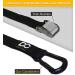 Adjustable Numbered Straps for Gymnastic Rings with Carabiner System - Exercise Video Guide for Full Body Workout, Calisthenics, Home Gym - Buy Online on SooperMarket.com