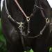 Buy Passier Marcus Ehning Black Silver Breastplate with Martingale Fork for Ponies - Premium Quality Equestrian Gear - Buy Online on SooperMarket.com