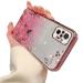 Tivenfezk nadoli glitter diamond case for xiaomi redmi note 10 pro sparkle flower butterfly cell phone cover soft gradient cover frame glossy silicone rhineau etui protective cover xiaomi redmi grade 10 pro pink