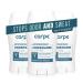 Carpe Underarm Antiperspirant and Deodorant Clinical strength with Mountain Breeze scent Combat excessive sweating Stay fresh and dry Great for hyperhidrosis (Pack of 3) Mountain Breeze 1.69 Fl Oz (Pack of 3)