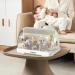 Calakono White Storage Box for Baby Bottles - Efficient Organization for Milk Bottles | International Shipping - Buy Online on SooperMarket.com