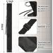 Black Sword Bag Set for Samurai Cosplay - Katana Carry Case with Strap for Halloween Party - Buy Online on SooperMarket.com