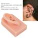 Fallen Ear Model - Soft Silicone Right Ear for Piercing Training & Headphone Display (Light Skin Color) - Reusable & Multi-Purpose - Buy Online on SooperMarket.com