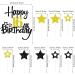 Happy 16th Birthday Cake Topper | Glitzy Sweet 16 Tortendeko for Girls & Boys | International Shipping Available - Buy Online on SooperMarket.com