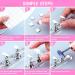 Flasoo Acrylic Nail Holder Stands Set with Magnetic Tip Holders - Silver - Buy Online on SooperMarket.com