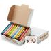 Rawbite Riegel Tasting Box I 10 Bio Nuss bar Investigation box I Different varieties I Datteln and N ssen I vegan gluten-free lactose-free I contains sugar I 10 x 45-50g