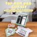 Pregnancy Gifts for First Time Moms: Daddy and Mommy Est 2022 20oz Insulated Tumblers Set - Top New Parents Gifts for Baby Shower - Buy Online on SooperMarket.com