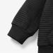 PatPat Toddler Hoodie - Textured Black Hooded Sweatshirt for 2-3 Year Old Boy or Girl - Buy Online on SooperMarket.com