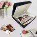 Lineco LIN-733-BB3D Archival Oversized 3-Ring Album Box with Clamshell Lid - Black (1 Pack) - Buy Online on SooperMarket.com