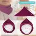 WD&CD Triangle Baby Dribble Bibs - 4 Pack, Adjustable Buttons, Soft & Absorbent | Boys Girls - Buy Online on SooperMarket.com
