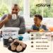 ORGFUN Jumbo Whole Black Garlic  Premium Fermented Black Garlic Cloves  Easy to Peel  Cultivated in the Local Garlic 8 Oz - Buy Online on SooperMarket.com