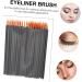 HAPINARY 200 Pcs Disposable Eyeliner Brush Eyeliner Blending Brush Cosmetic Eye Wands Gel Eyeliner Makeup Eye - Buy Online on SooperMarket.com