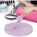Nail Polish Bottle Holder Nail Polish Fixing Clip Auxiliary Reclining Nail Painting Tools Wearable Nail Polish Bottle Holder for Nail Salons(Pinkish Purple) - Buy Online on SooperMarket.com