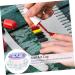minkissy Nail Art Crystal Cup Cosmetics Cover Glass Purple Manicure 6.5x8cm Purple - Buy Online on SooperMarket.com