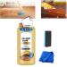 Home Wood Floor Care Liquid Wax Wood Floor Care Wax Wood Floor Polish and Restorer For Floor Tables Chairs Cabinets Etc (1 PCS)