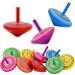 Xzeemo 30-Piece Colorful Wooden Gyro Toy Set - Roundabout & Clamps Gift for Children's Birthdays | Fun Educational Wooden Toys - Buy Online on SooperMarket.com