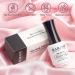 RARJSM Translucent Sheer Pink Gel Nail Polish - Soak Off Clear Pink French Manicure Jelly Nail Varnish - 1pcs 15ml for Salon or DIY Nail Art - Buy Online on SooperMarket.com