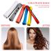 72 Pieces Short Plastic Hair Perm Rods Set - 6 Sizes Cold Wave Rods for Hair Curling - Hairdressing Tools with Tail Comb and Pintail Comb - Buy Online on SooperMarket.com