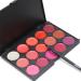 FantasyDay Pro Matte 15 Colors Lip Gloss Palette | Non-Sticky Lipgloss Makeup Kit for Flawless Contouring - Shop Internationally - Buy Online on SooperMarket.com