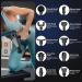 Deep Tissue Percussion Massage Gun - 10 Heads, 30 Speeds for Athletes - Buy Online on SooperMarket.com
