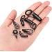 PATIKIL Fishing Rod Tip Repair Kit - 6pcs Stainless Steel Stake Ring Guide Replacement for Saltwater & Freshwater Fishing | 4.2-5.5mm - Buy Online on SooperMarket.com