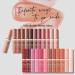 Ruby Kisses Butter Bomb Gloss Set - Natural Nude Lip Gloss with Vitamin E - 7.8mL (0.26 US fl.oz) - Champagne, Warm Hug, Flirty, Pillowtalk - Non-Sticky Lip Makeup - #Value Set 2 - Buy Online on SooperMarket.com