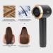 Cordless Negative Ion Hair Dryer with Digital Screen Charging Blow Dryer with Nozzle Quick Heat Up & Constant Temperature Fast Drying Lightweight Travel Hairdryer for Home Travel US Plug 100-240V - Buy Online on SooperMarket.com