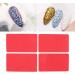 Nail Stamping Template Set - 4PCS 3D Relief Silicone Stencils for DIY Nail Art UV Gel Friendly Perfect for Salon & Home Use - Buy Online on SooperMarket.com