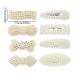 20 Pcs Pearl Hair Clips - Fashionable Hair Pins for Women & Girls | Perfect Accessories for Parties & Weddings - Buy Online on SooperMarket.com