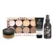 W7 The Fixer Matte Set - Matte Finish - 4Pcs - Bronze Contour & Secure Bundle (Pack of 4) Matte