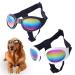 2 Pcs Dog Goggles Dog Sunglasses Dog Goggles Eye Protection Windproof Dog Glasses Anti-Fog Uv Protection Sun Glasses for Cat & Small Dogs (Black and White)