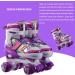 Buy Sumeber Adjustable Inline Skates for Kids - Light-Up Wheels Pink & Purple Perfect Birthday & Christmas Gifts (EU 32/33/34/35) - Buy Online on SooperMarket.com
