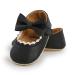 RVROVIC Baby Girl Moccasins Princess Mary Jane Flat Dresses Shoes Premium Lightweight Soft Sole Crib Shoes Toddler Shoes 6-12 Months B Black