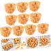 Vaguelly 20 Pcs Simulation Popcorn Chicken Fake Chicken Simulated Roasted Chicken Nuggets Chicken Nuggets Fake Desk Top Decor Realistic Meat Model Toys for Child Pvc Food Chicken Wings 3X2.5X2CMx2pcs 1 - Buy Online on SooperMarket.com