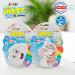Buy INKEE Foamy Rainbow Bath Bombs - Set of 2 Unicorn & Cloud Shaped Kids Bath Fizzies | Strawberry Scented | International Shipping Available - Buy Online on SooperMarket.com