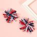 Patriotic 4th of July Korker Hair Bow Clips for Girls - Red White Blue Stars Stripes Ribbon Alligator Barrettes - Kids Xmas Gift - Buy Online on SooperMarket.com
