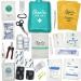 Vet Approved Dog First Aid Kit - Premium Supplies for Emergencies: Thermometer, Bandages, Nail Clippers, Tick Removers & More - Buy Online on SooperMarket.com