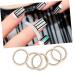 WOONEKY 5pcs Professional Masking Tape Manicure Tape Striping Tape Line Diy Decoration Line Stickers Stripe Tape Tool Nail - Buy Online on SooperMarket.com