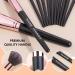 20-Piece Professional Makeup Brush Set | Travel Kabuki & Eyeshadow Brushes in Gift Box - Best for Makeup Lovers - Buy Online on SooperMarket.com