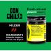 Don Chilio Chile Crisp - Crunchy Sliced Jalapenos in Hot Seasoned Oil - Mild Flavor- 0 Carb Keto Friendly - Versatile Topping, Sauce, or Salsa Alternative - Buy Online on SooperMarket.com