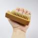 Double Sided Wooden Nail Brush with Hanging Rope - Fingernail and Toenail Cleaning Brushes - Buy Online on SooperMarket.com