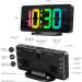 Ankilo Digital Alarm Clock for Deep Sleepers | RGB Color Changing Night Light & Charging Station | Bright LED Bedside Clock for Kids & Adults - Buy Online on SooperMarket.com